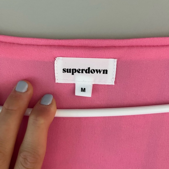 Pink sparkly superdown dress - Picture 2 of 5